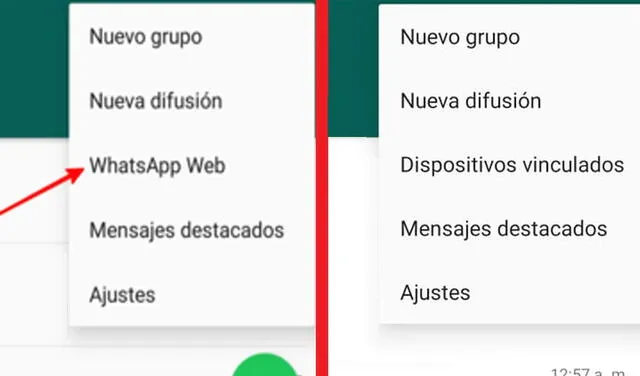 Dispositivos vinculados cumple la misma función que WhatsApp Web. Foto: La República