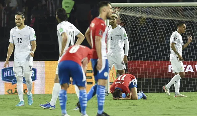 Uruguay vs Paraguay resultado del partido de HOY por Eliminatorias sudamericanas Qatar 2022 con Luis Suarez