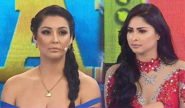 Karla Tarazona y Pamela Franco ya habían protagonizado encuentro en el programa "Válgame". Foto: La República