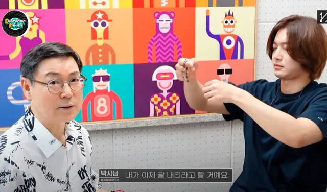 El doctor Seol Ki Moon y Kim Hyun Joong. Foto: captura YouTube