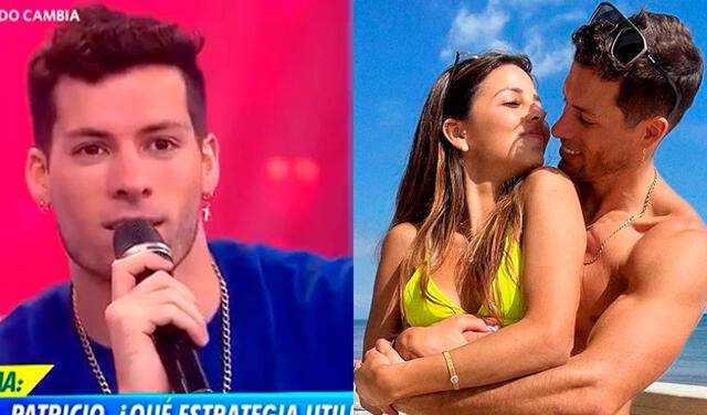 Patricio Parodi revela detalles del inicio de su relación con Luciana Fuster. Foto: composición captura América TV, Luciana Fuster/Instagram.