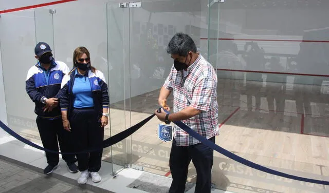 inauguración cancha squash inauguración cancha squash