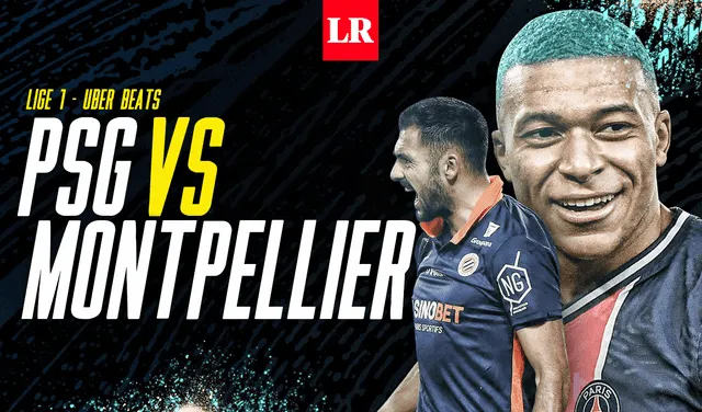 PSG enfrenta al Montpellier por la Ligue 1. Foto: Composición Gerson Cardoso/La República