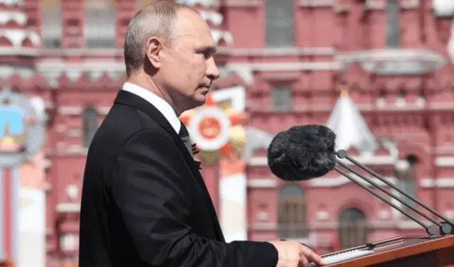 El primer mandato de Vladímir Putin fue del año 2000 al 2004. Foto: AFP