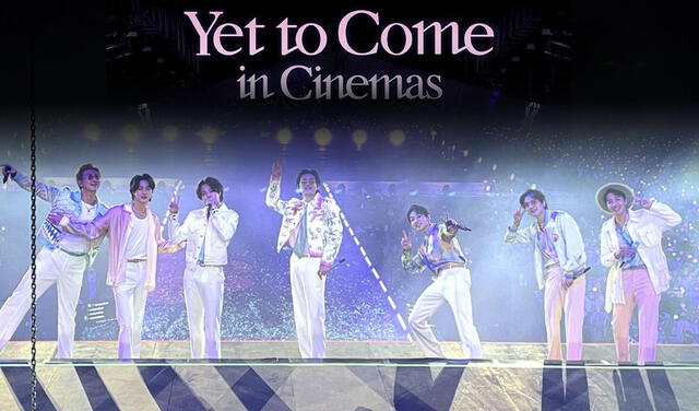 Película de BTS 'Yet to come' en cinemas se estrena en febrero. Foto: composición LR/BIGHIT