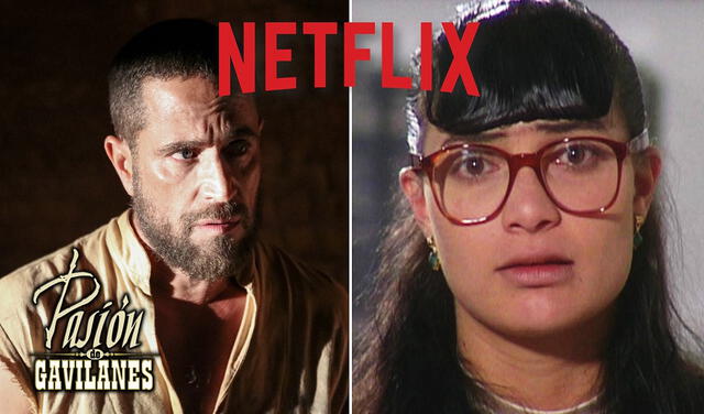 Netflix, Betty la fea, Ana María Orozco, Pasión de gavilanes 2, Franco Reyes, Michel Brown