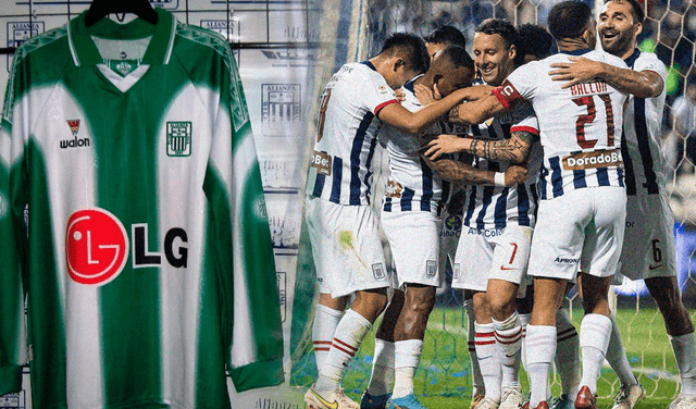 La primera camiseta de Alianza Lima fue de color verde