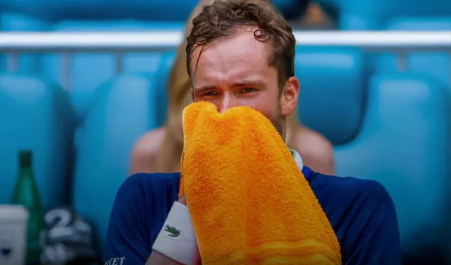 Daniil Medvedev podría perderse dos Grand Slam este año. Foto: EFE