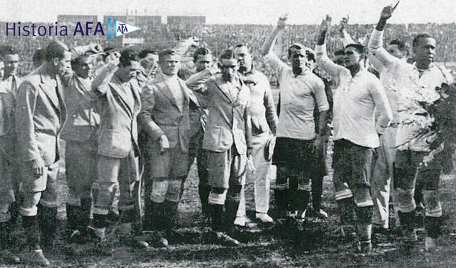 Argentina fue subcampeona del primer Mundial de la historia. Foto: AFA