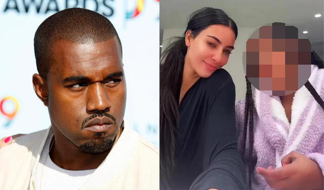 Kanye West le exige a Kim Kardashian que no lo haga ver como el enemigo por no querer que su hija suba videos a TikTok. Foto: composición/ Page Six
