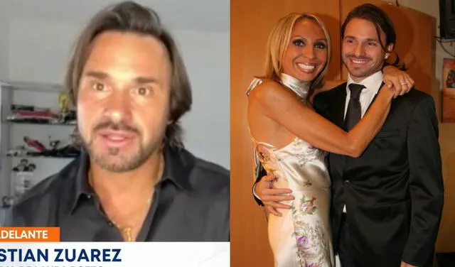 Cristian Zuárez y Laura Bozzo