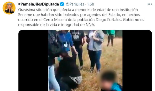 Dos adolescentes heridos de bala se suman a la brutal represión policial en Chile