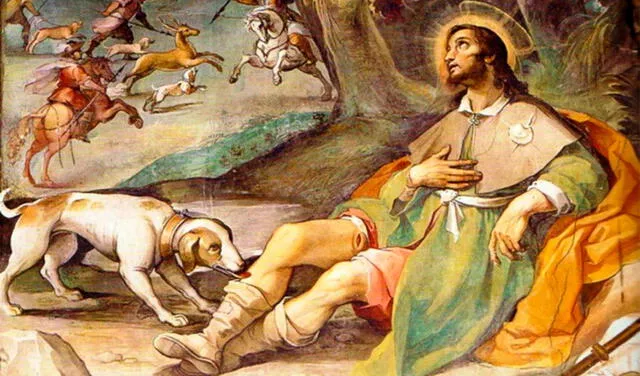 San Roque y el perro