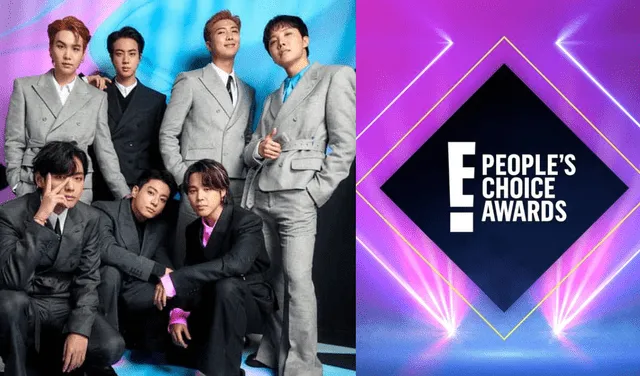 BTS consiguió tres nominaciones en los People's Choice Awards 2021. Foto: composición La República/AMAs/E!Entertainment