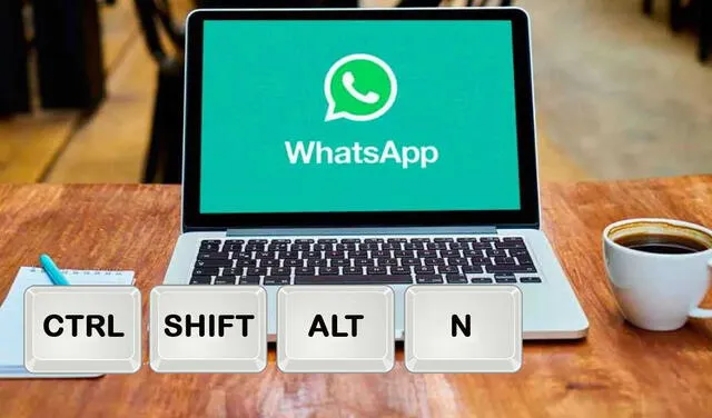WhatsApp Web: ¿qué pasa cuando pulsas las teclas Ctrl, Shift, Alt y N en tu PC o laptop?