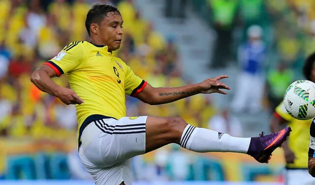Luis Fernando Muriel fue convocado por Reinaldo Rueda para las eliminatorias. Foto: AFP