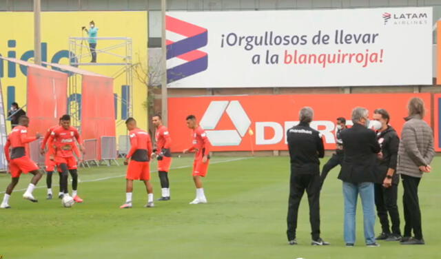 Selección peruana: primer día de entrenamiento en la Videna
