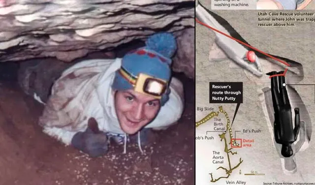 La trágica muerte del hombre cuyo cuerpo se quedó atrapado en una cueva para siempre