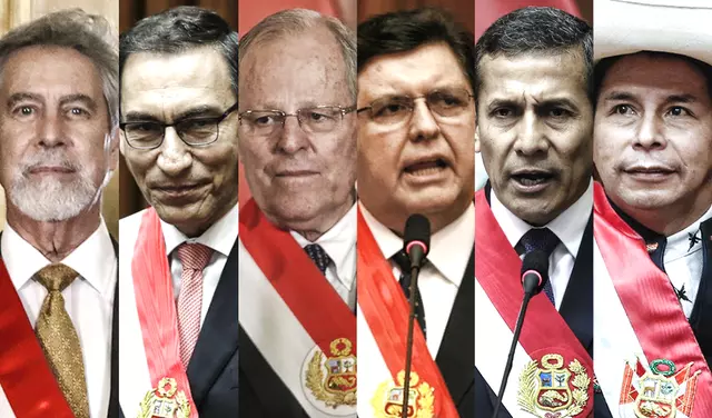 Desde García hasta Castillo. Los mensajes presidenciales de los presidentes del Perú. Foto: composición/La República