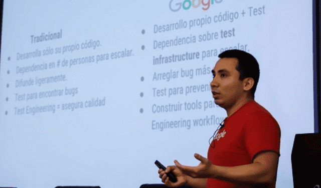 Jesús Peña trabaja desde hace 7 años en Google