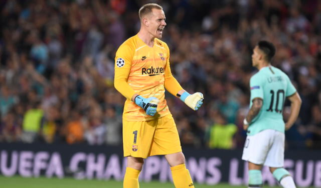 ter Stegen llegó al FC Barcelona en 2014. Foto: AFP