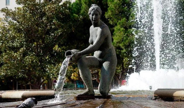 Un portador o portadora de agua es el símbolo más característico de Acuario. Foto: Comunidad de Madrid