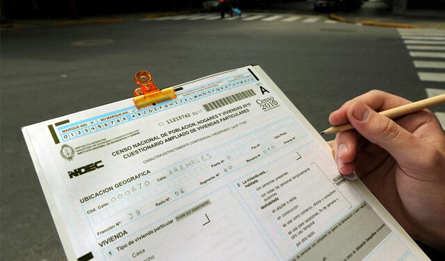 A través del Censo, se recopilan importantes datos demográficos y socioeconómicos de la población, así como sus condiciones habitacionales. Foto: AFP