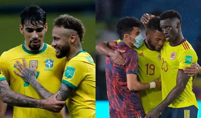 Brasil - Colombia en Eliminatorias Qatar 2022