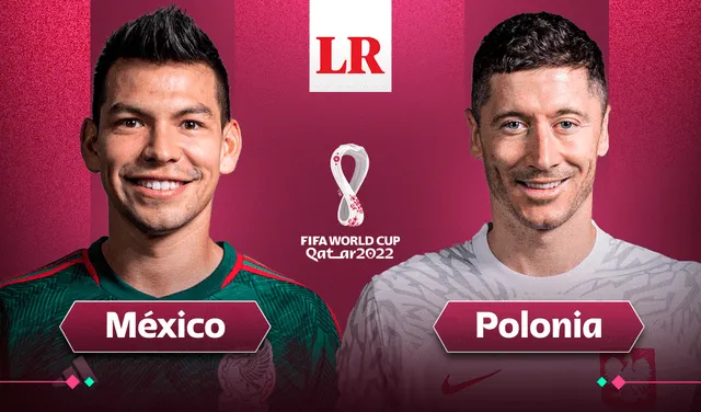 México vs. Polonia se miden en Doha. Foto: composición GLR