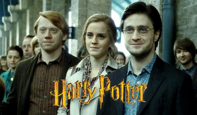 Harry Potter, Daniel Radcliffe, Emma Watson y Rupert Grint