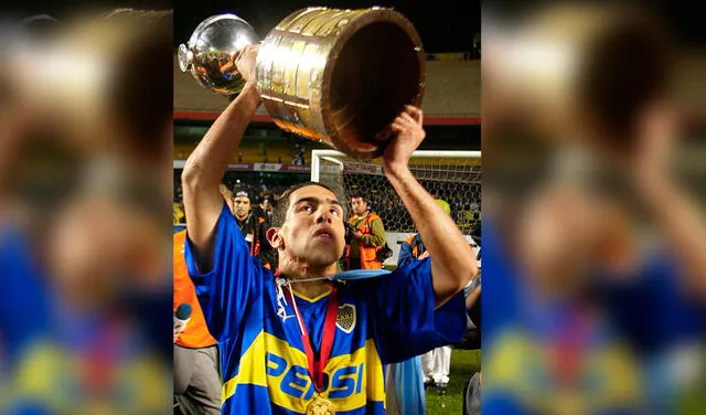 Carlos Tevez tiene una Copa Libertadores con Boca Juniors. Foto: EFE