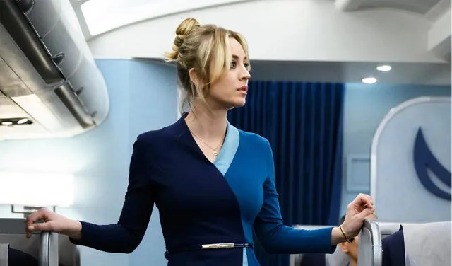The flight attendant. Foto: HBO