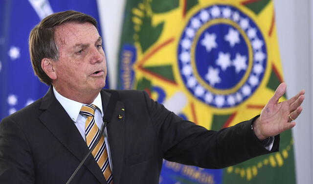 jair Bolsonario, presidente de Brasil, confesó que no se vacunará contra la COVID-19. Foto: AFP
