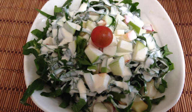 Esta ensalada cuenta con un gran aporte de vitamina C. Foto: recetas gratis