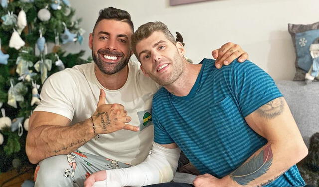 El exchico reality Sebastián Lizarzaburu agradeció a las personas por apoyar a Greg Michel cuando se encontraba hospitalizado.  Foto: Captura / Instagram