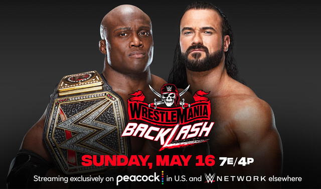 Bobby Lashley y Drew McIntyre se enfrentarán en WrestleMania Backlash 2021