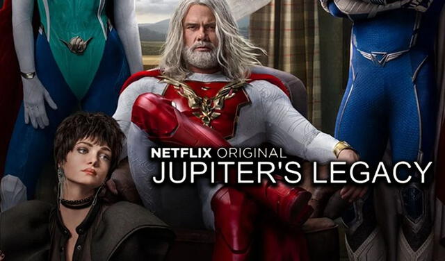 El gigante de streaming apuesta por las series de superhéroes al estrenar El legado de Júpiter. Foto: Netflix