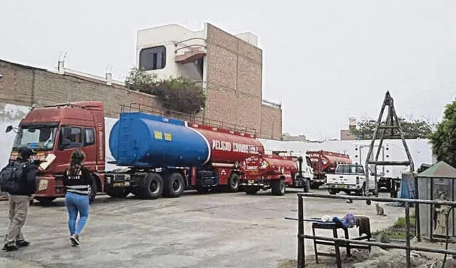 Grifos. El combustible robado era revendido en distintas estaciones gasolineras de la ciudad de Chimbote. Foto: difusión