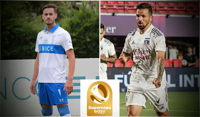 U. Católica y Colo-Colo abren la temporada del fútbol chileno. Foto: composición/ Cruzados/ Colo Colo