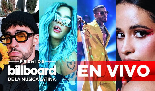Premios Billboard Latin Music Awards 2021 EN VIVO conoce aquí todos los detalles del evento