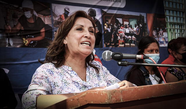 Dina Boluarte (Foto: Jaime Mendoza - La Repúiblica)