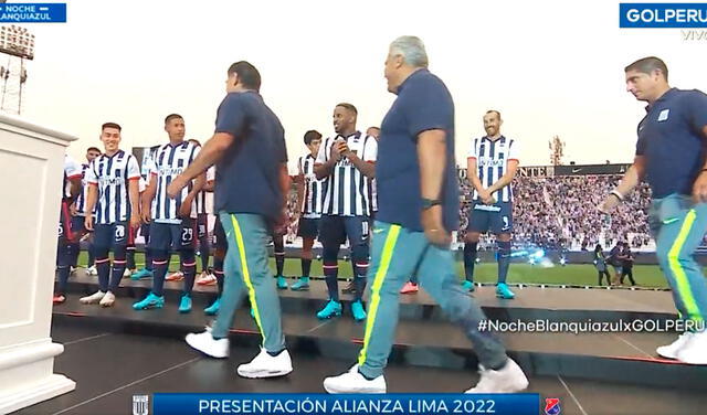 Alianza Lima realizó su presentación ante su gente. Foto: captura/GolPerú