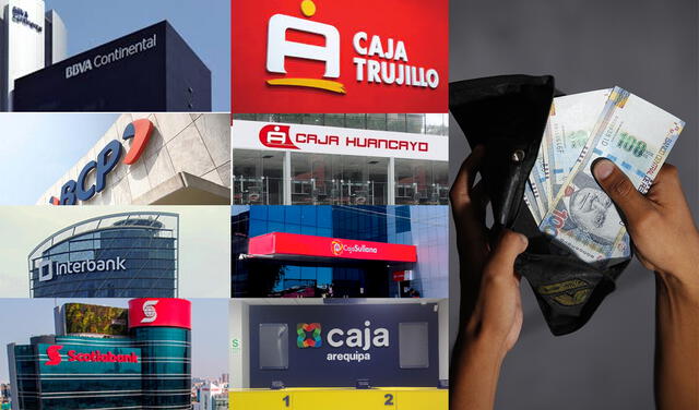 Bancos y cajas se alistan a desembolsar el 100% de la CTS. Foto: composición/difusión/LaRepública