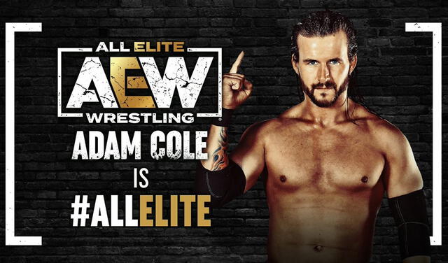Adam Cole dejó WWE NXT y ficha por All Elite Wrestling.