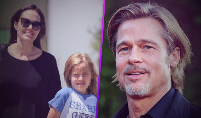 Vivienne Jolie Pitt tiene 11 años y el parecido con su padre impresiona a sus fans. Foto: Composición