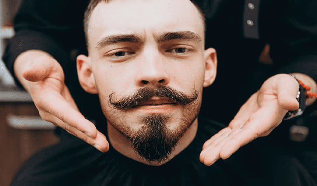 La barba Van Dyke es ideal para los rostros con forma redonda