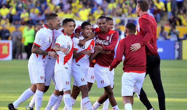 Perú venció 2-1 a Ecuador por las Eliminatorias rumbo a Rusia. Foto: FPF.