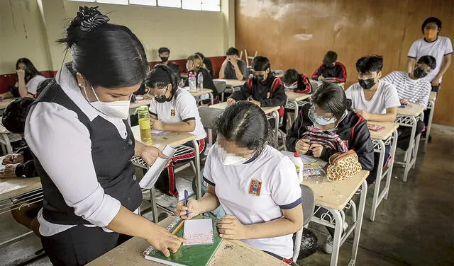 Evaluación internacional. Se espera tener un diagnóstico del rendimiento de los escolares. Foto: Javier Reyes/La República