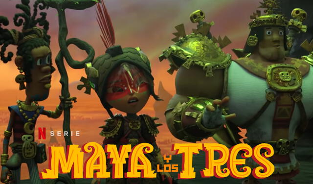 Maya y los tres: la nueva serie de Netflix