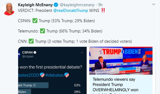 Trump vs. Biden: ¿quién ganó el primer debate presidencial en Estados Unidos?